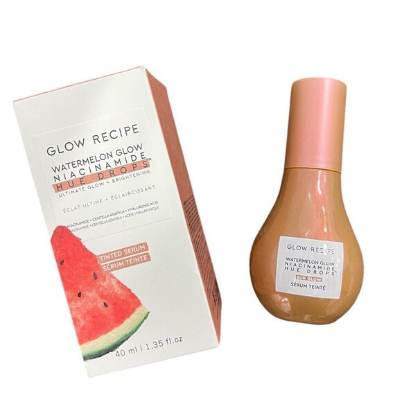 Glow Recipe Watermelon Glow Niacinamide Hue Drops, New - Picture 2 of 2